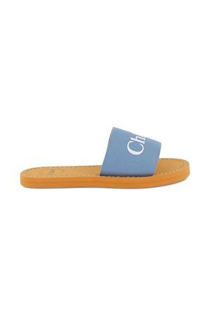 Light blue sandals CHLOÉ KIDS | C20881821